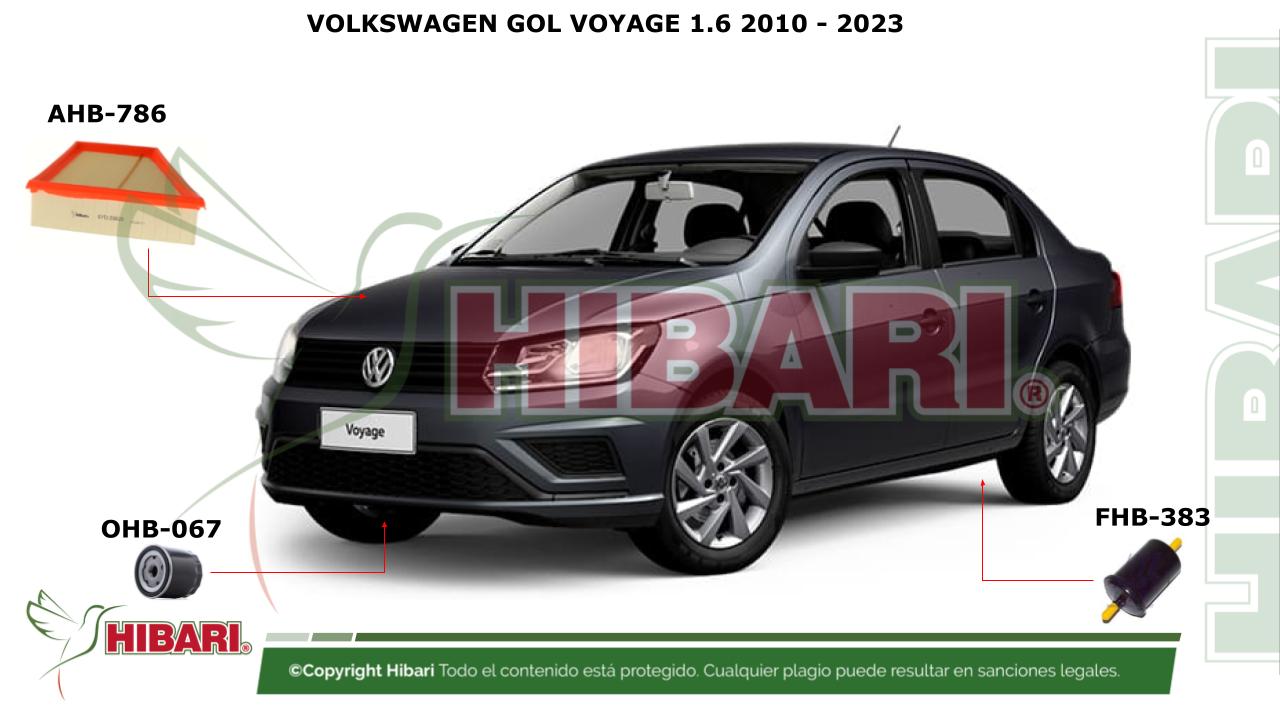 Lee más sobre el artículo VOLKSWAGEN GOL VOYAGE 1.6 2010 – 2023